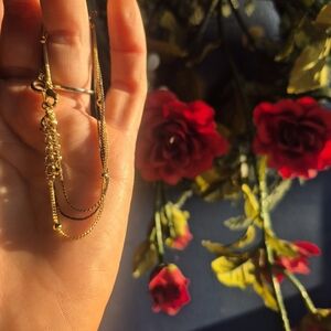 Gold Tone Ball Bead Bracelet